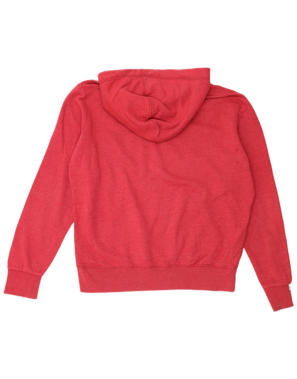 Pulover cu glugă grafic Superdry pentru bărbați, bumbac roșu 2XL