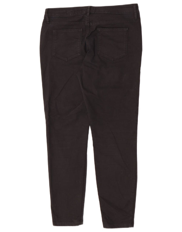 Fat Face Blugi skinny pentru femei UK 14 Large W32 L27 Bumbac negru