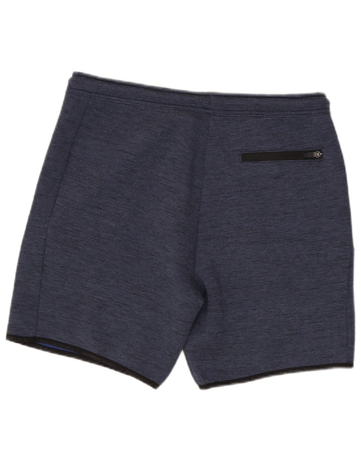 Pantaloni scurți sport Superdry pentru bărbați, mari, bleumarin, poliester