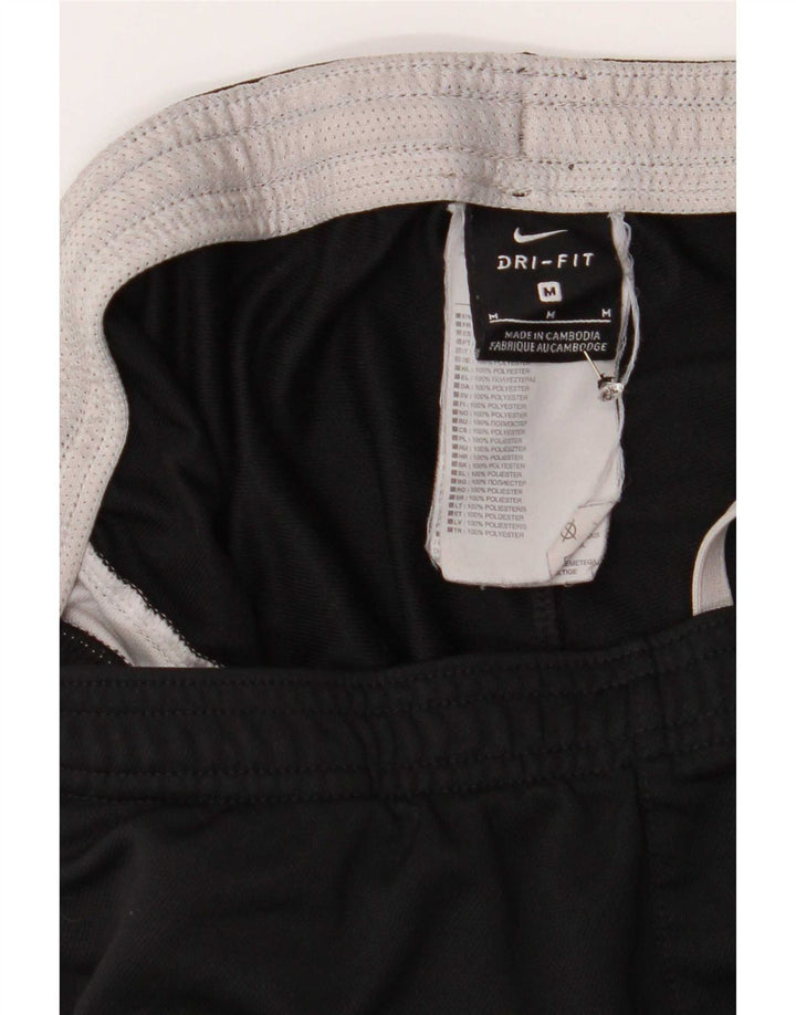 Pantaloni de trening Nike Dri Fit pentru bărbați, negru mediu, poliester bloc de culoare