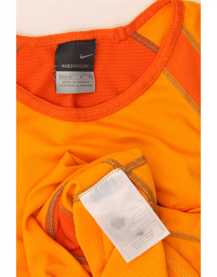 Vest Vest Top Femei Nike US 8/10 Medium Orange Colorblock Poliester