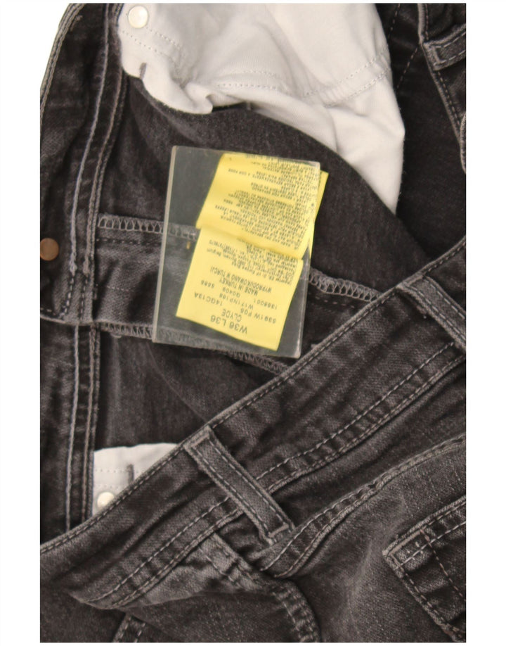 Blugi Wrangler Clyde Straight pentru bărbați W36 L30 bumbac gri