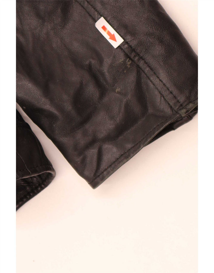 Jachetă de piele pentru bărbați In Extenso UK 44 2XL Negru