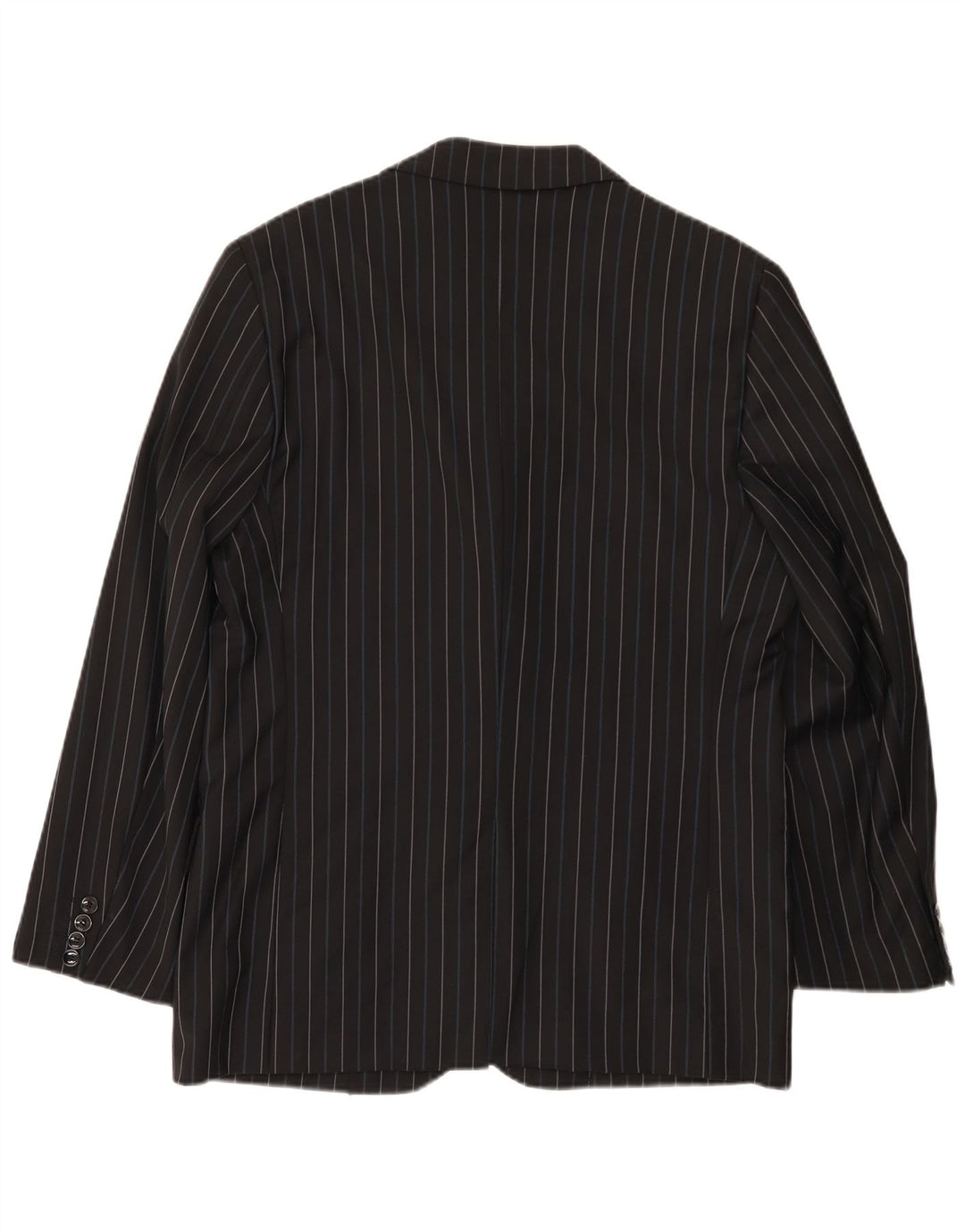 Jachetă pentru bărbați Peter & Sons cu 3 nasturi IT 54 2XL Lână cu dungi negre