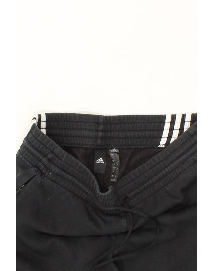 ADIDAS Womens Tracksuit Trousers UK 8/10 Small  Black Vintage Adidas and Second-Hand Adidas from Messina Hembry 