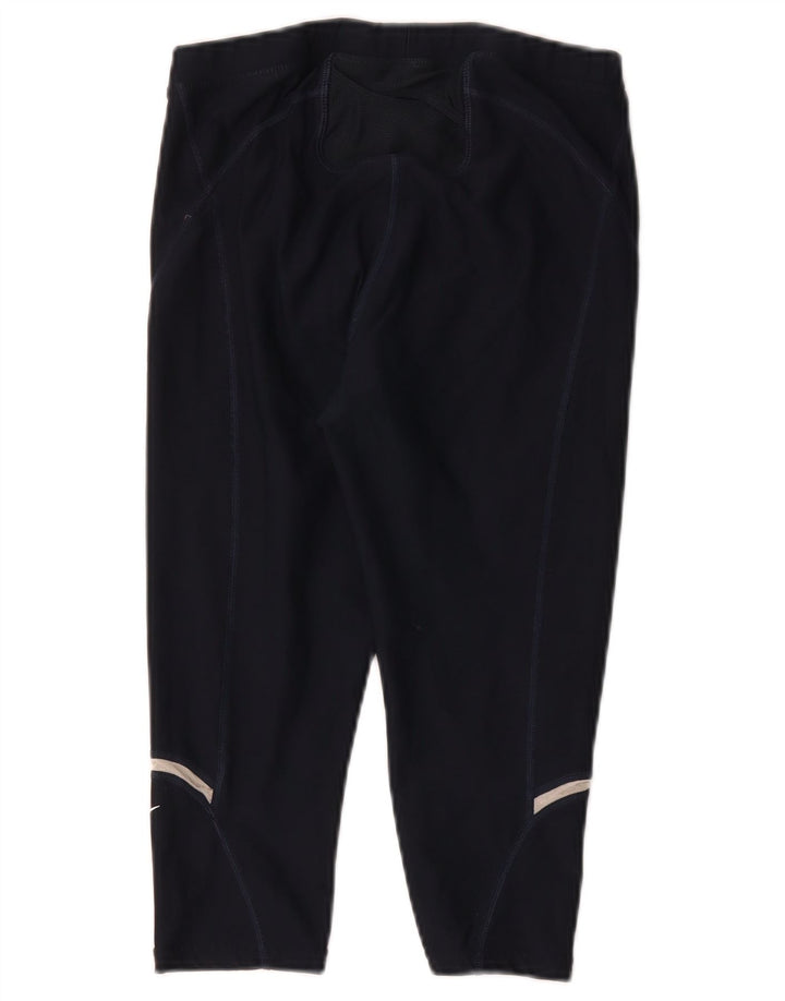 Leggings Capri Nike pentru femei US 0/2 XS bleumarin poliester