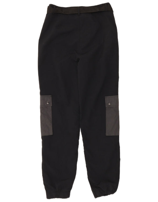 Pantaloni cargo pentru femei Ellesse UK 12 Medium W30 L30 Bleumarin Colorblock