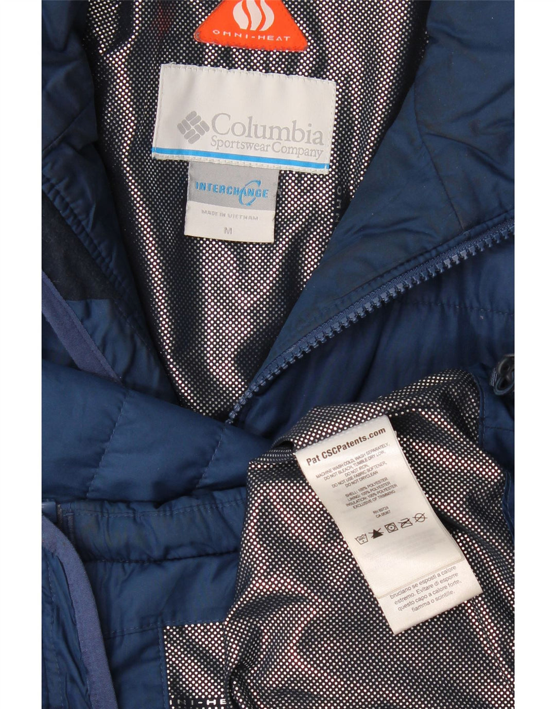 Jachetă căptușită pentru bărbați Columbia Interchange Liner UK 38 Medium Bleumarin
