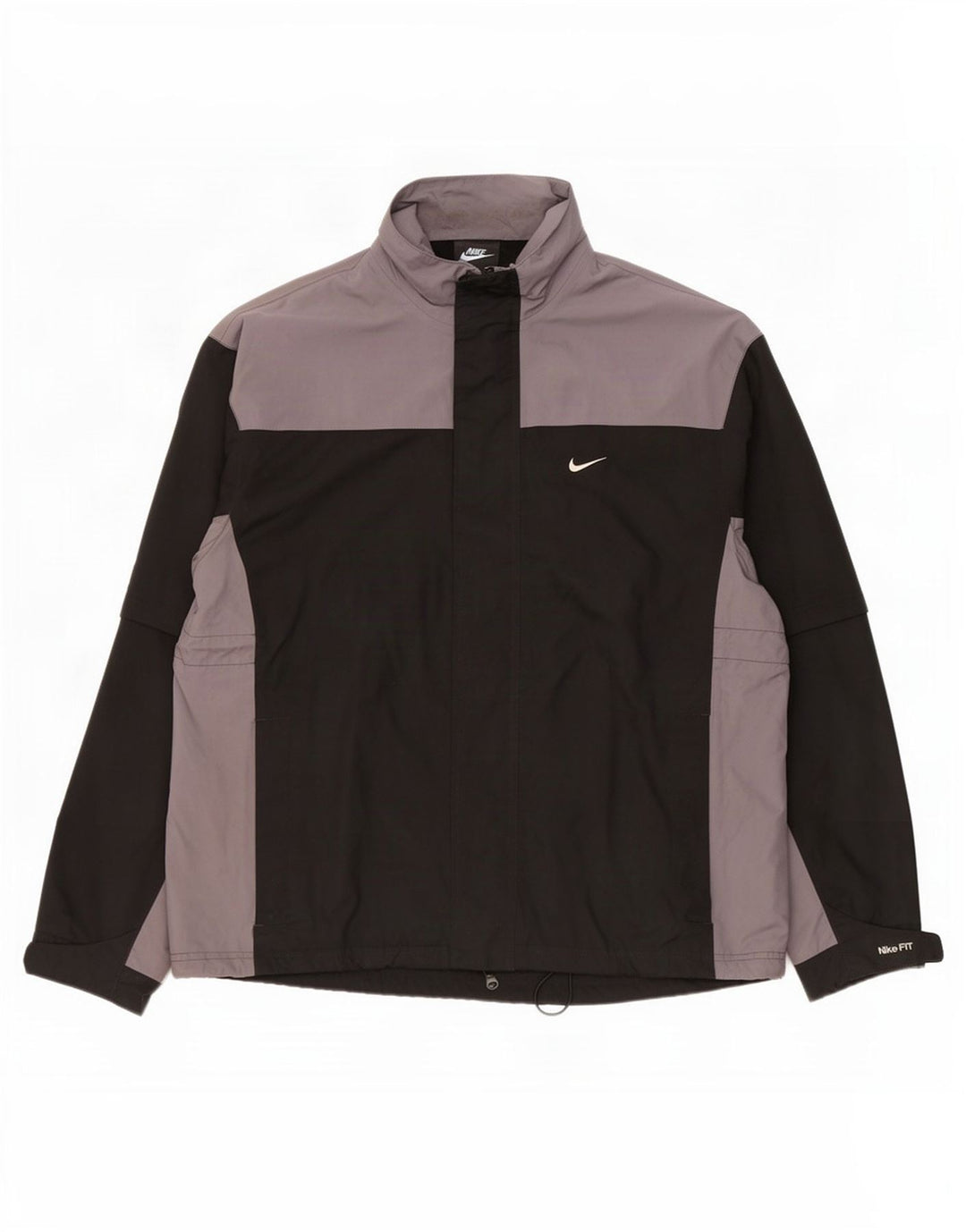 Jachetă de trening pentru bărbați Nike, mare, negru, poliester color bloc