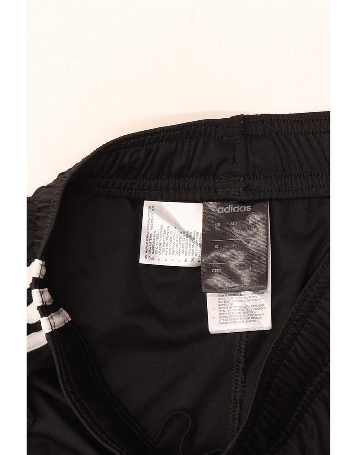 Pantaloni scurți sport adidas Climalite pentru bărbați, poliester negru mic