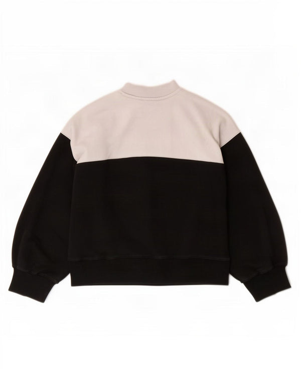 Pulover pentru femei Champion UK 16, mare, negru, color block, bumbac