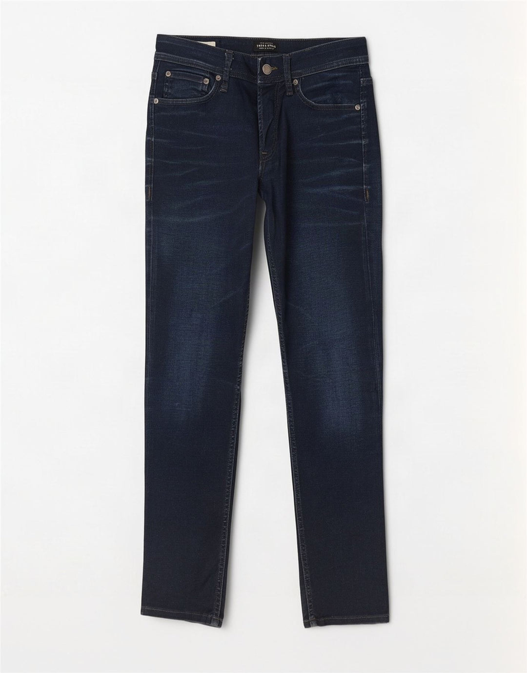 Blugi Jack & Jones Tim Slim pentru bărbați W30 L30 bumbac bleumarin