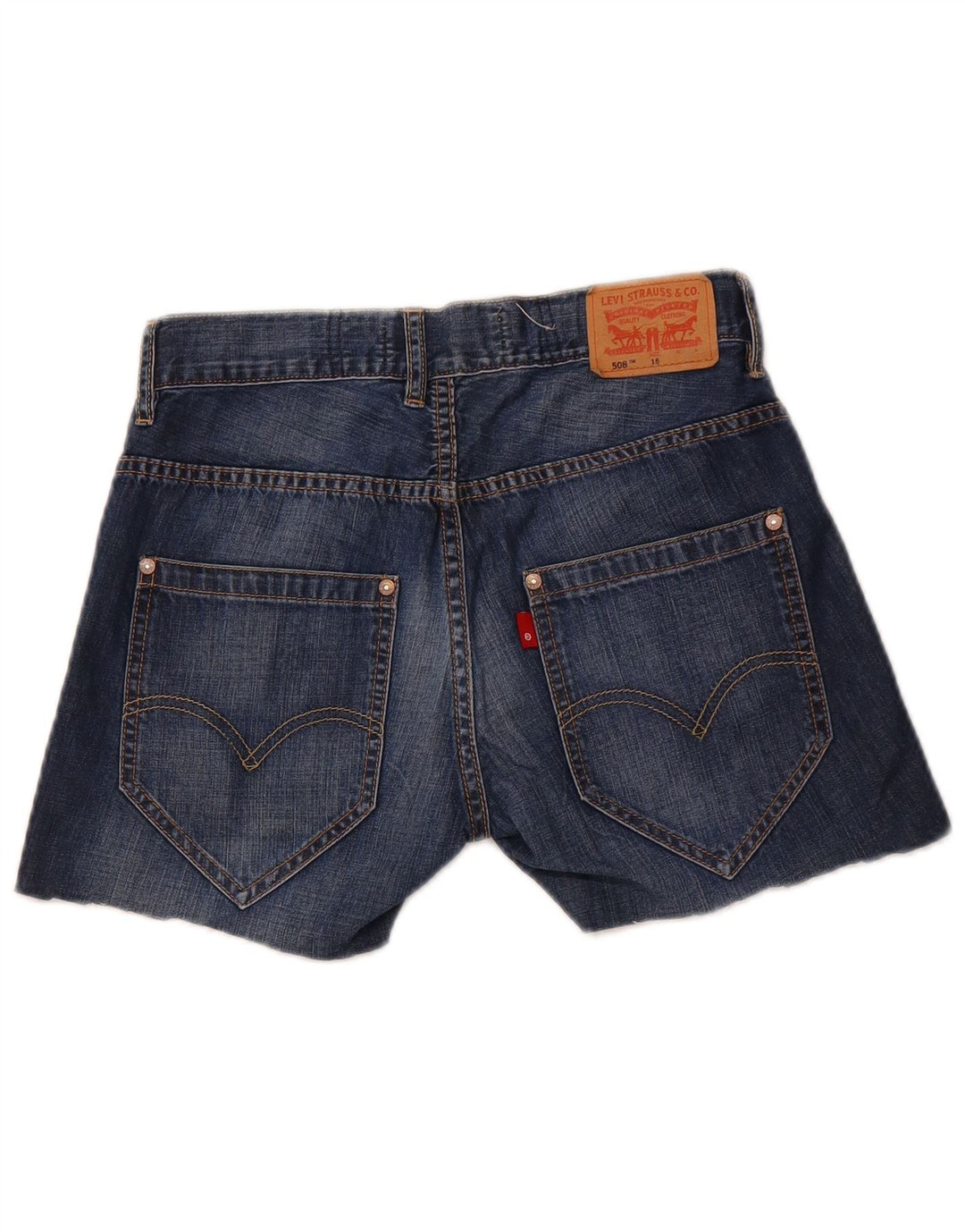 Pantaloni scurți Levi'S Girls 508 Regular Denim 15-16 ani W26 Bumbac albastru