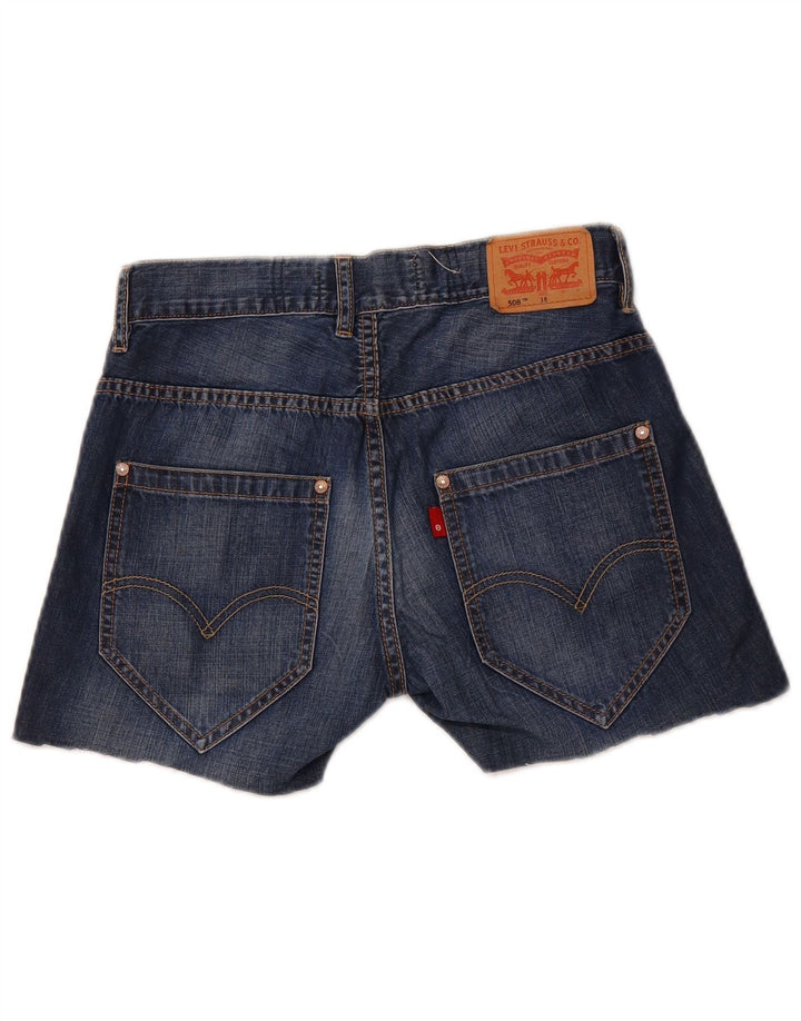 Pantaloni scurți Levi'S Girls 508 Regular Denim 15-16 ani W26 Bumbac albastru