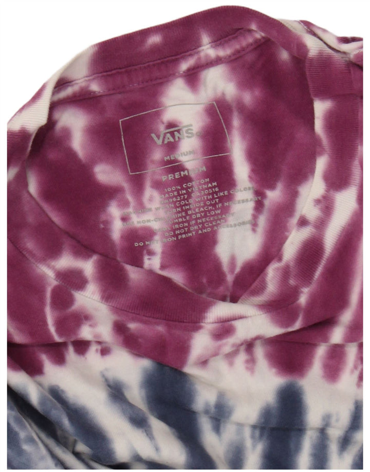 Tricou grafic pentru bărbați VANS Top mediu multicolor din bumbac Tie Dye