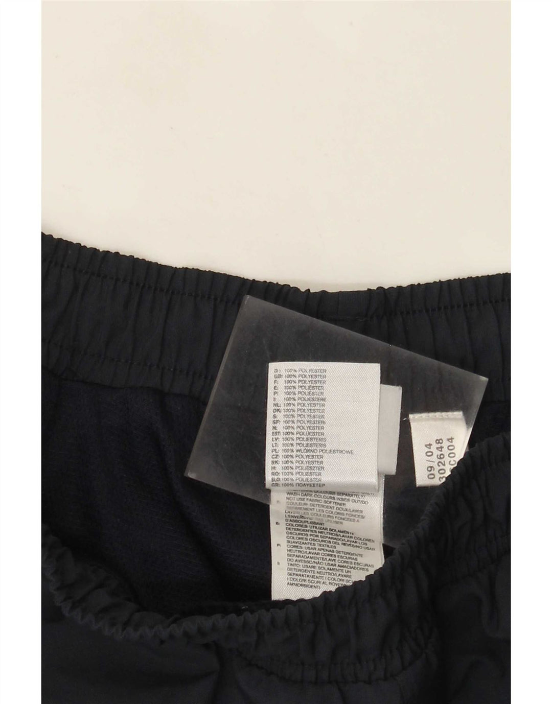 Pantaloni de trening pentru bărbați Adidas Pantaloni de jogging mari, bleumarin, poliester cu dungi