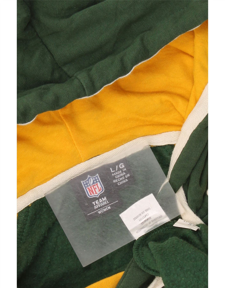 Pulover NFL Green Bay Packers pentru femei, Marea Britanie 16, color verde mare