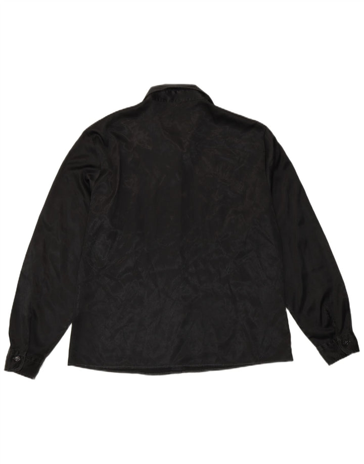 Cămașă Benetton pentru femei IT 48 XL Poliester cu imprimeu animal negru