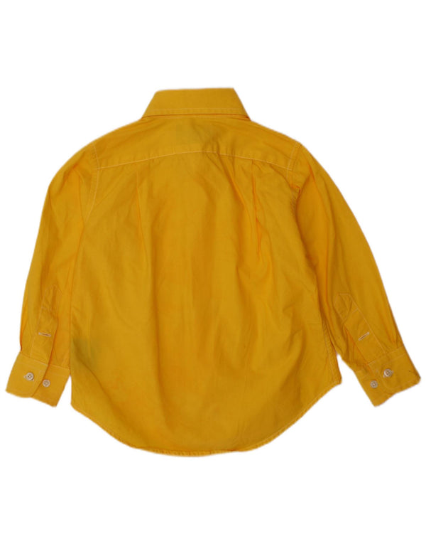 POLO RALPH LAUREN Baby Boys Shirt 18-24 Months Yellow Cotton