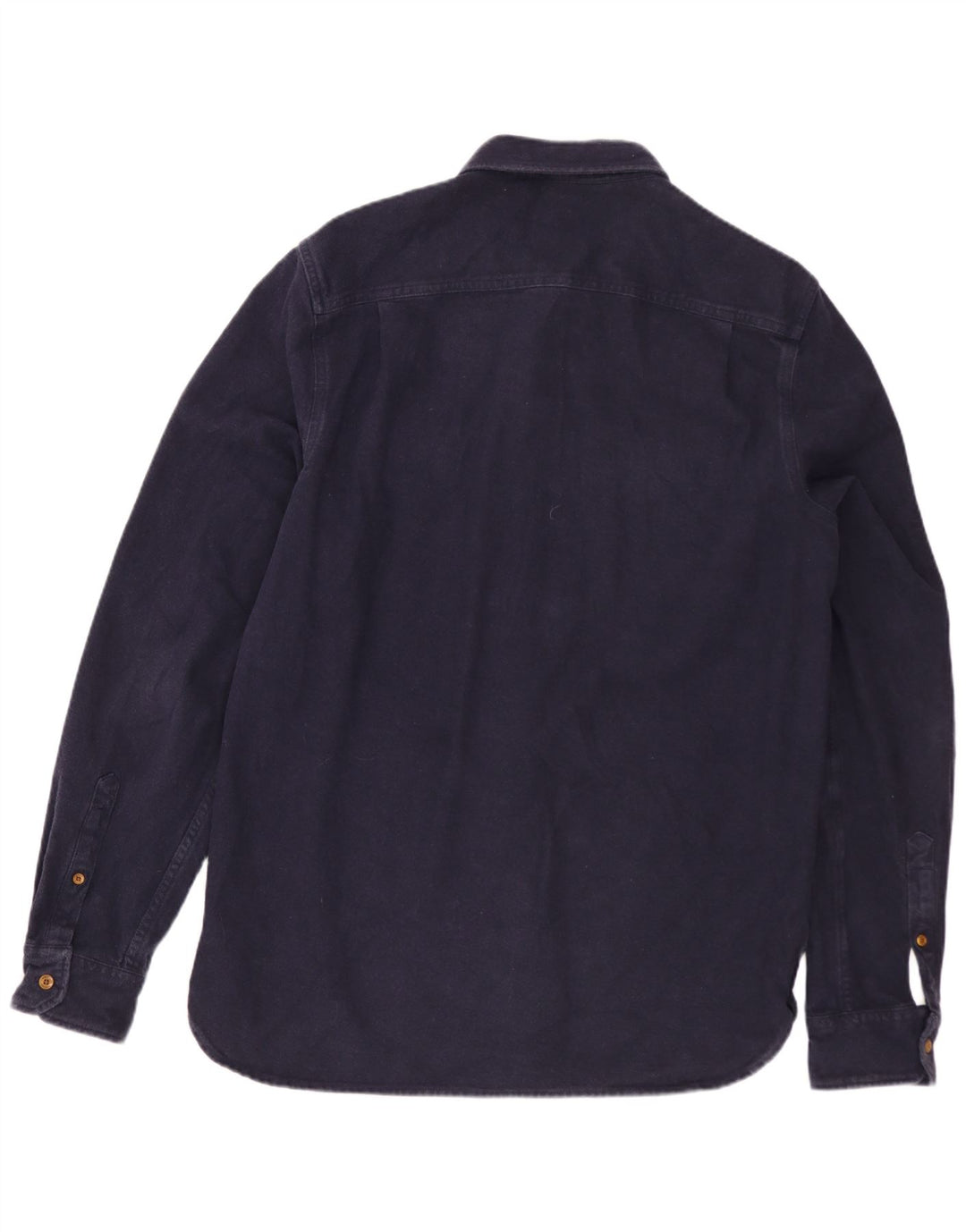 Cămașă de flanel pentru bărbați SUPERDRY, mare din bumbac bleumarin