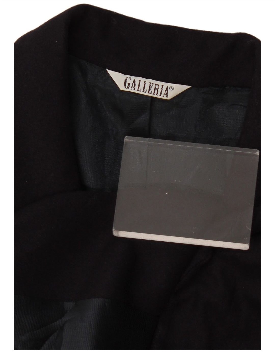 Jachetă pentru femei GALLERIA Blazer cu 3 nasturi UK 12 Medium Bleumarin Cașmir