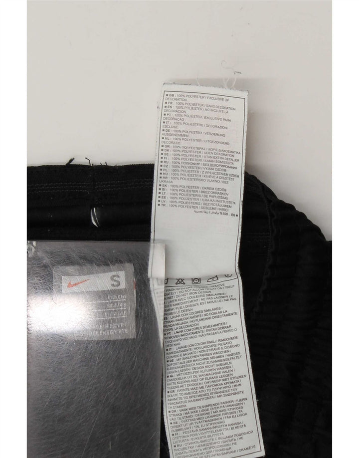 Pantaloni scurți sport Nike pentru bărbați, cu o formă regulată, poliester negru mic