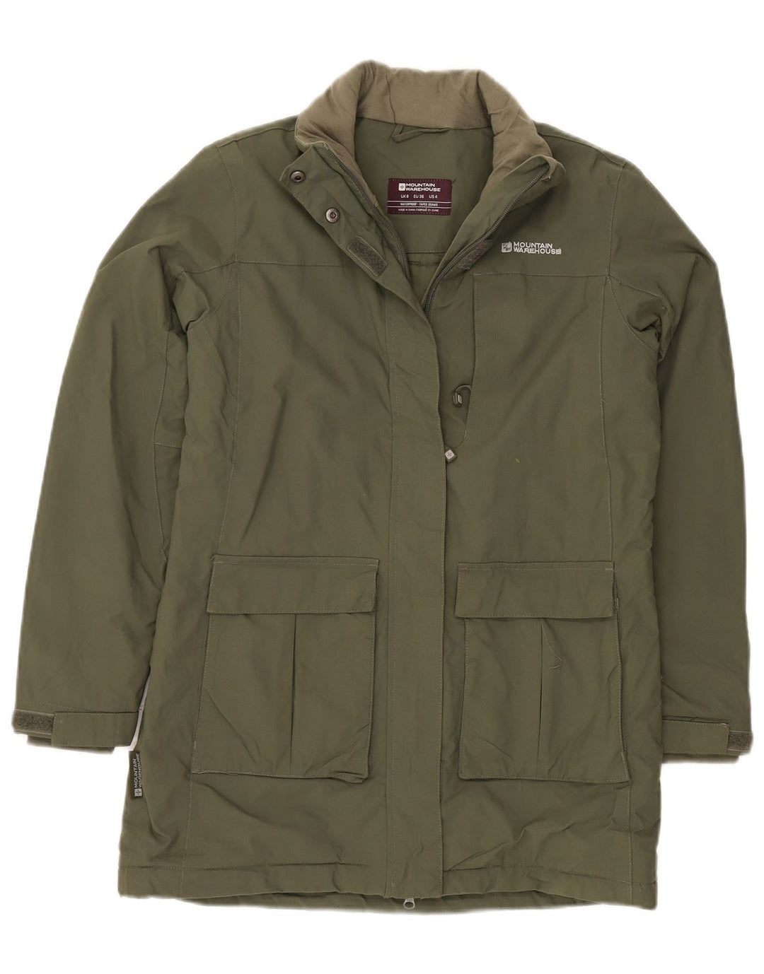 MOUNTAIN WAREHOUSE Jachetă de vânt supradimensionată pentru femei UK 8 Small Khaki