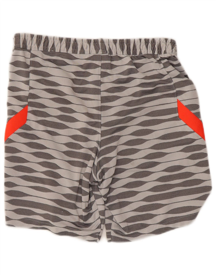 Pantaloni scurți sport Nike Dri Fit Slim Fit pentru bărbați, gri, poliester geometric