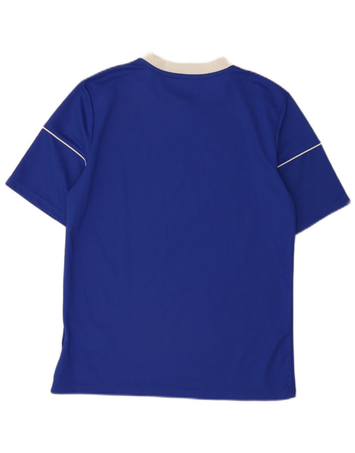 Tricou Adidas Climalite pentru baieti Top 13-14 ani poliester albastru