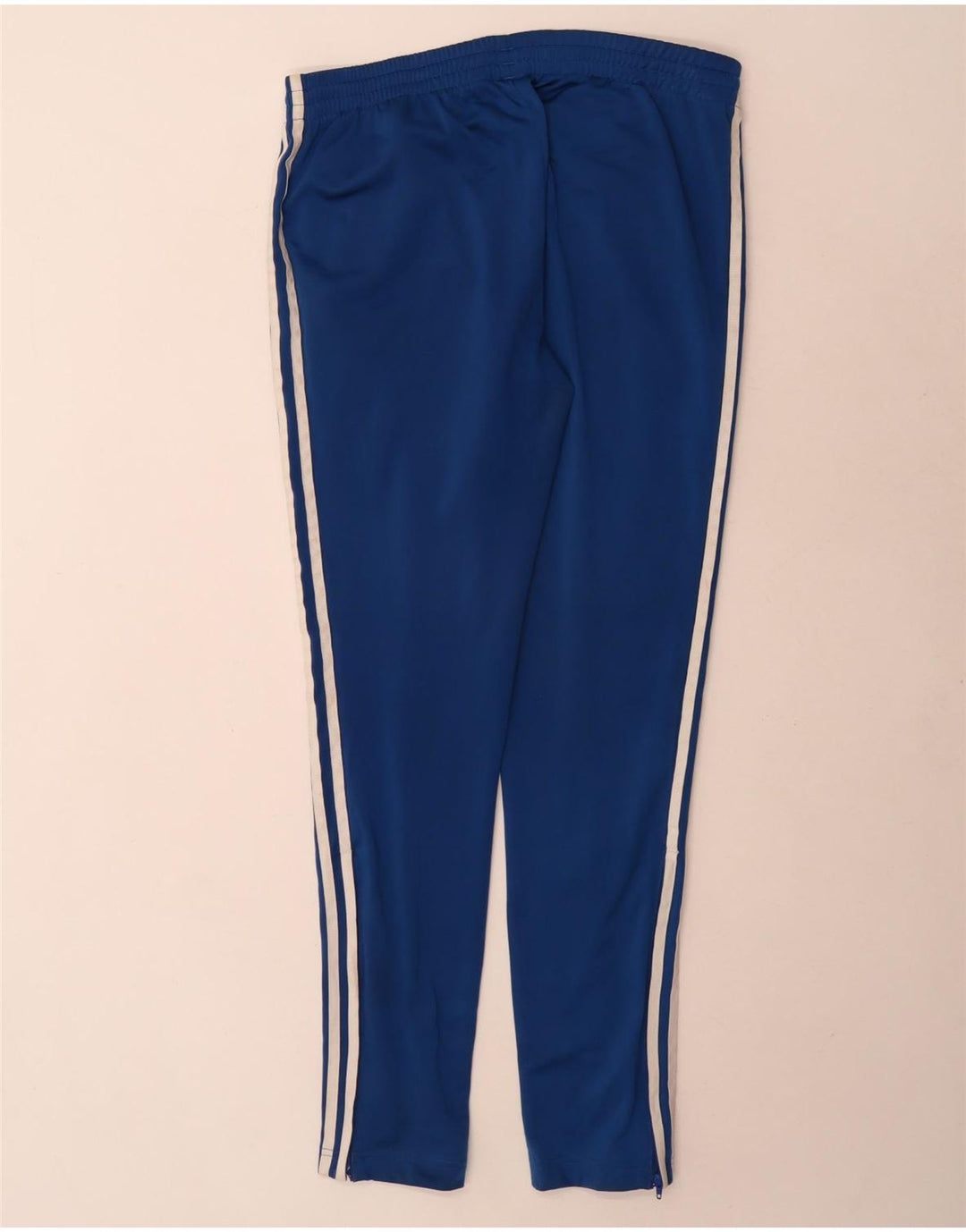 Pantaloni de trening Adidas pentru femei UK 14, mare, albastru, poliester
