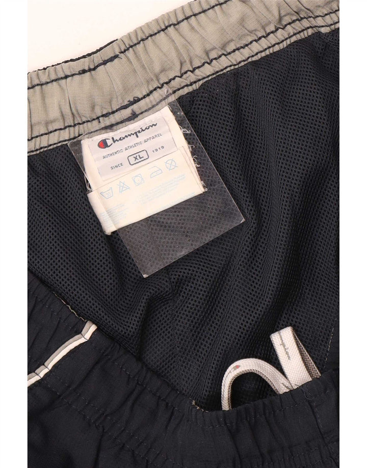 Pantaloni de trening pentru bărbați Champion XL, poliester bleumarin