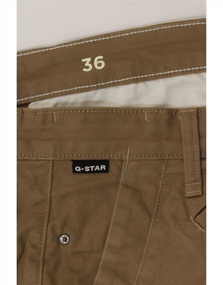 Pantaloni scurți chino pentru bărbați G-Star W36, bumbac kaki mare
