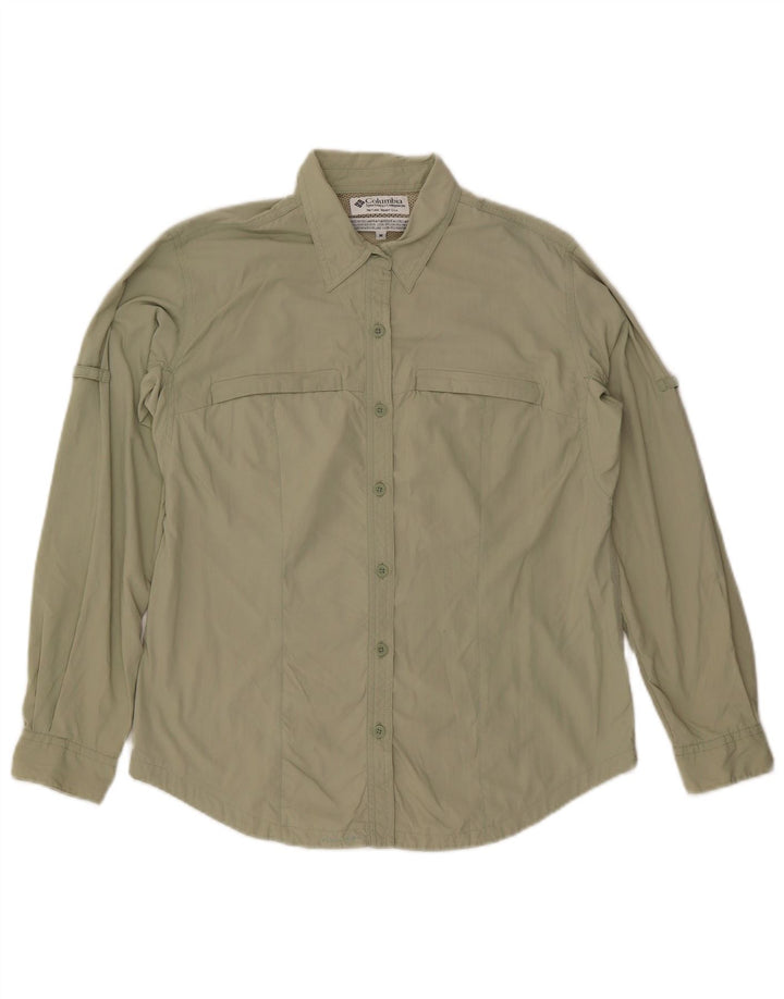 Cămașă Columbia pentru femei UK 14 Medium Khaki Nylon