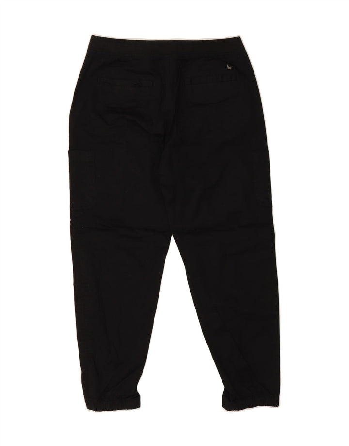 EDDIE BAUER Womens Cargo Tracksuit Trousers Joggers US 12 Large  Black Vintage Eddie Bauer and Second-Hand Eddie Bauer from Messina Hembry 