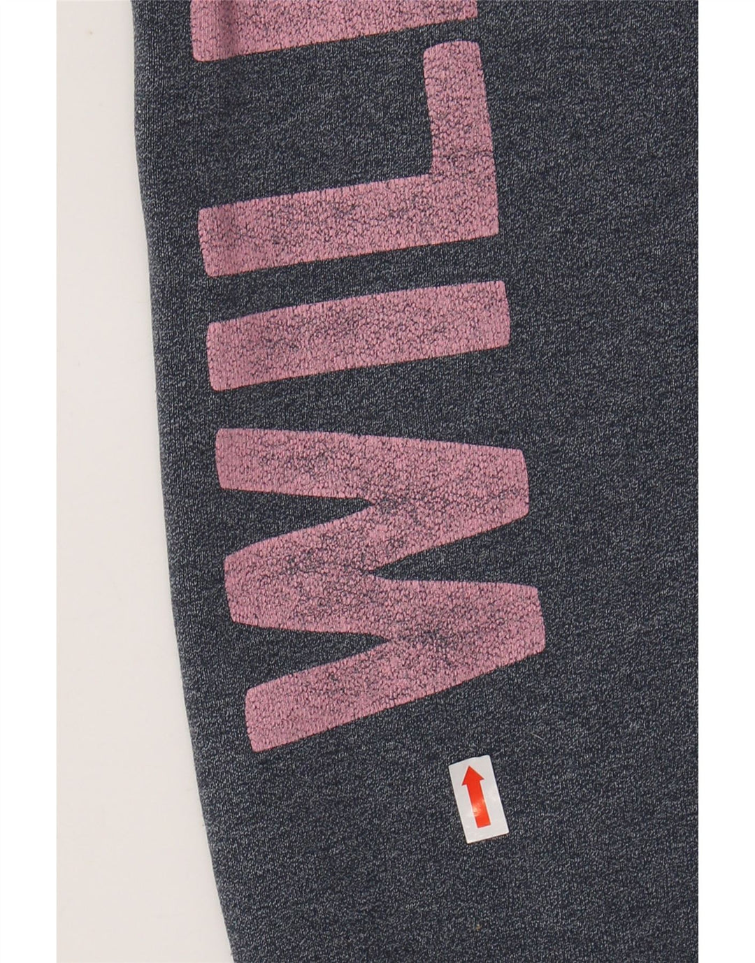 JACK WILLS Pantaloni de trening grafic pentru femei Pantaloni de jogging UK 8 Mic Bleumarin