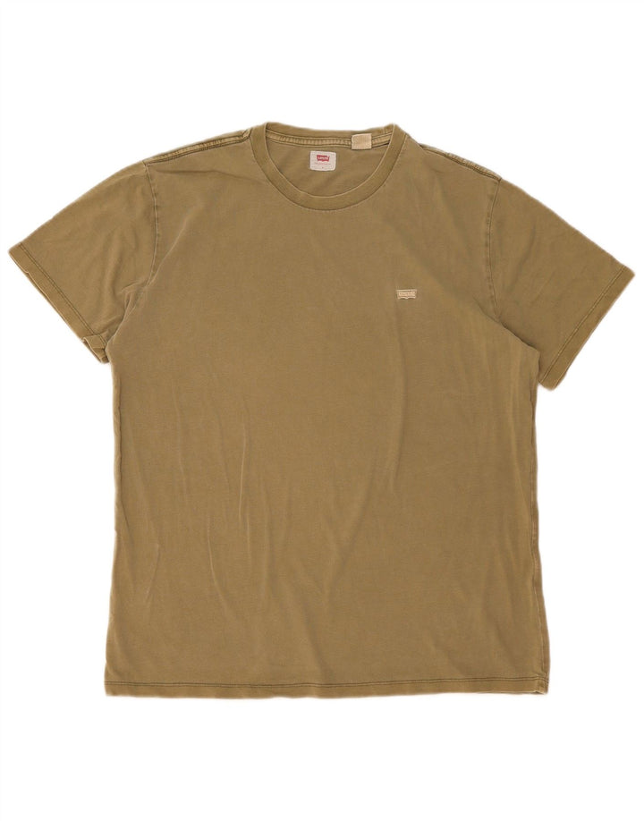 Tricou pentru bărbați LEVI'S Top Large Kaki