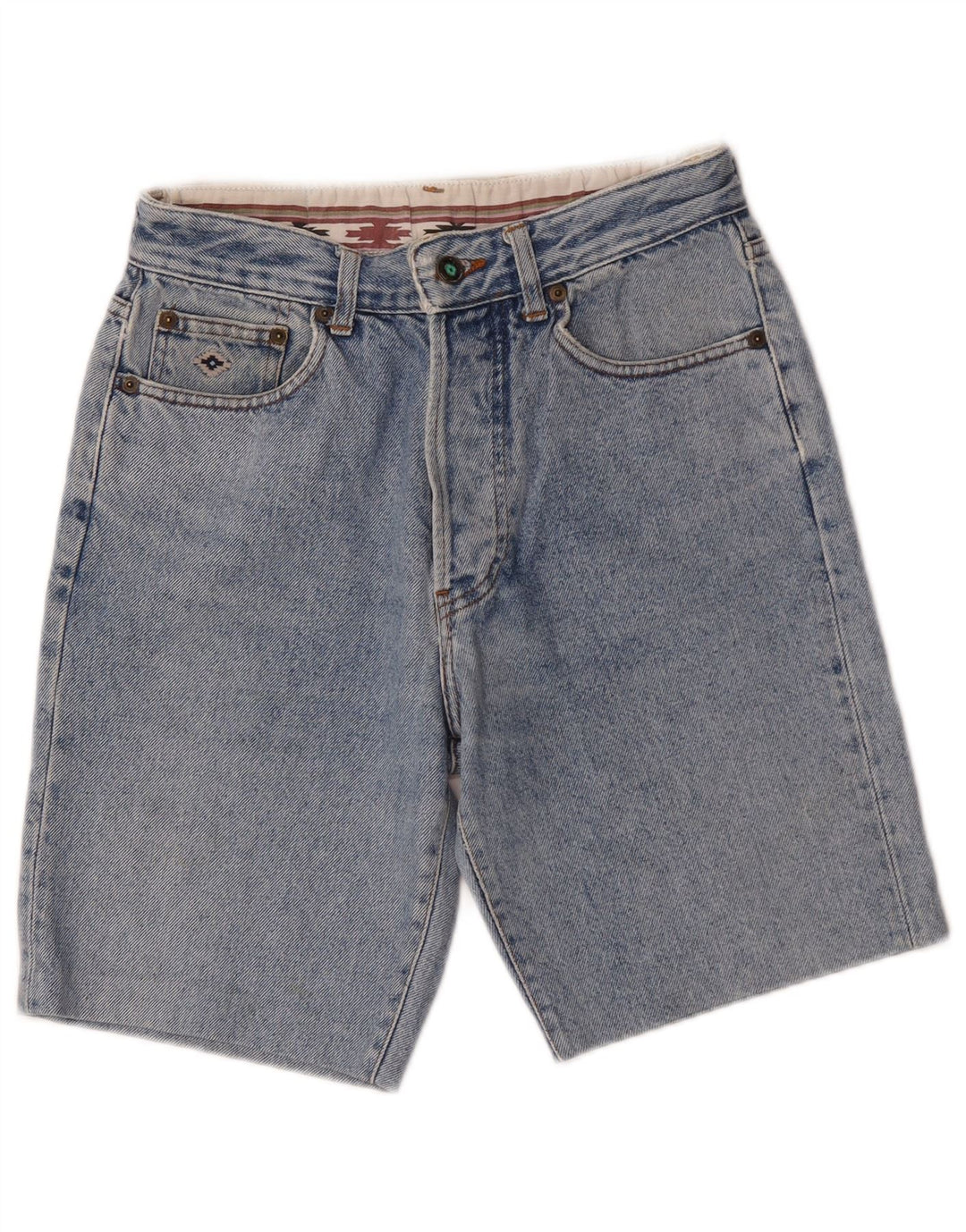 Pantaloni scurti din denim vintage pentru femei W26 Small Blue