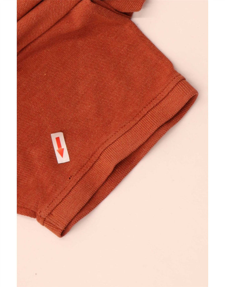 Tricou polo pentru bărbați Fat Face, mare bumbac portocaliu