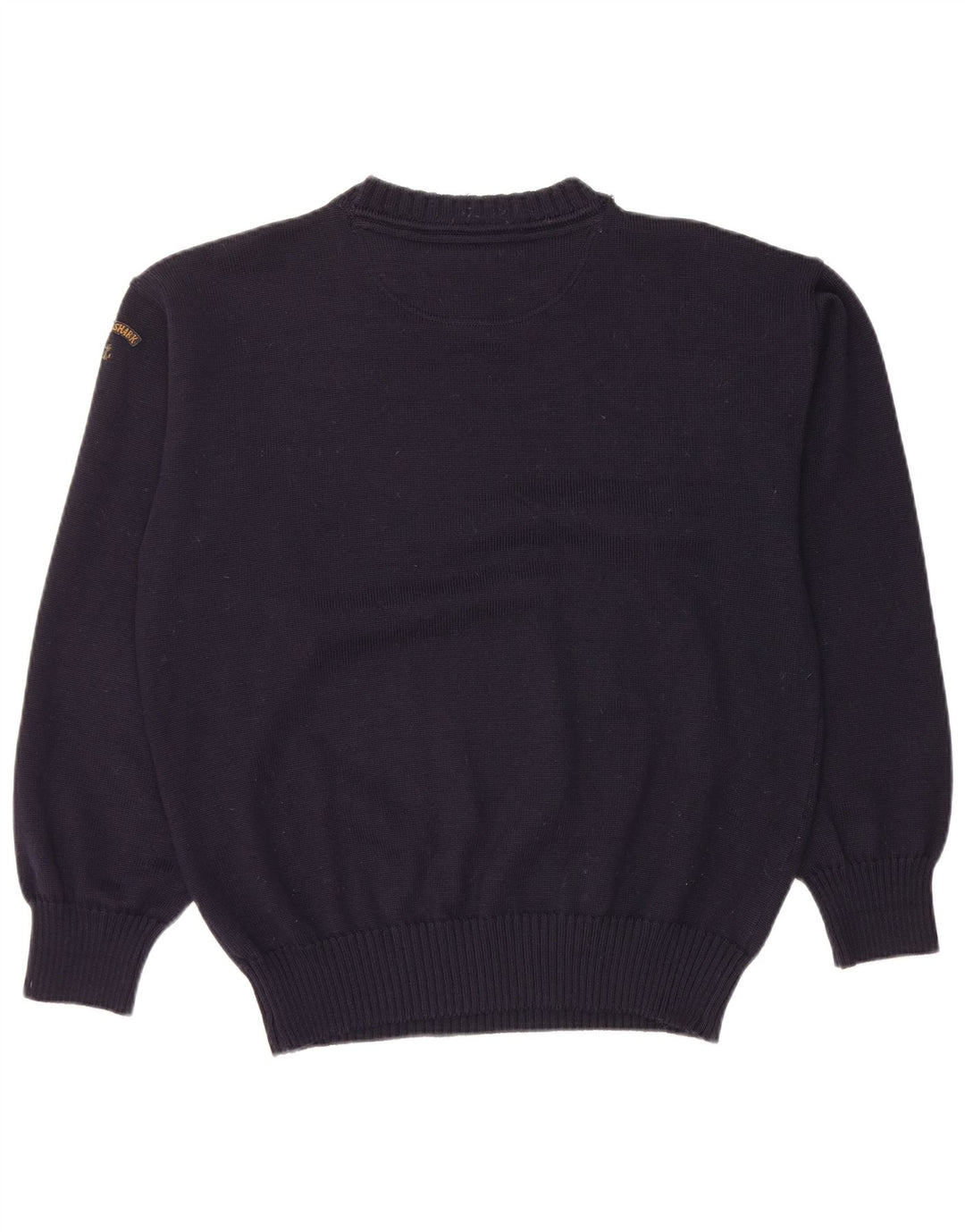 Pulover cu decolteu în V PAUL & SHARK pentru bărbați, lână nouă, albastru bleumarin