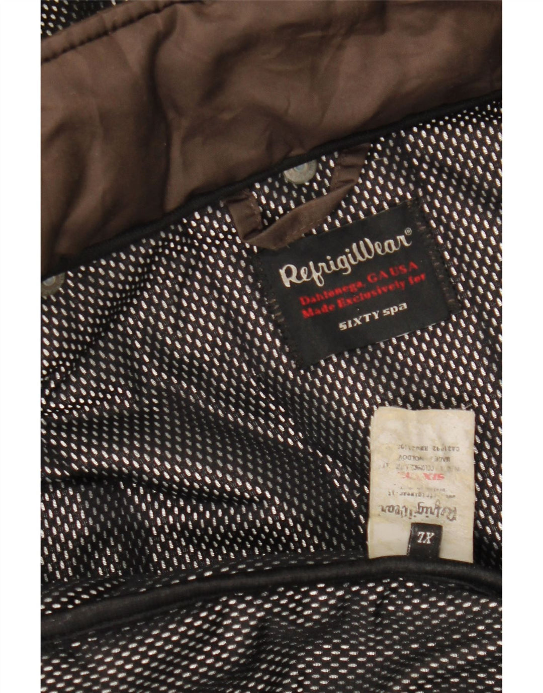 Jachetă căptușită cu glugă pentru femei REFRIGWEAR UK 18 XL maro