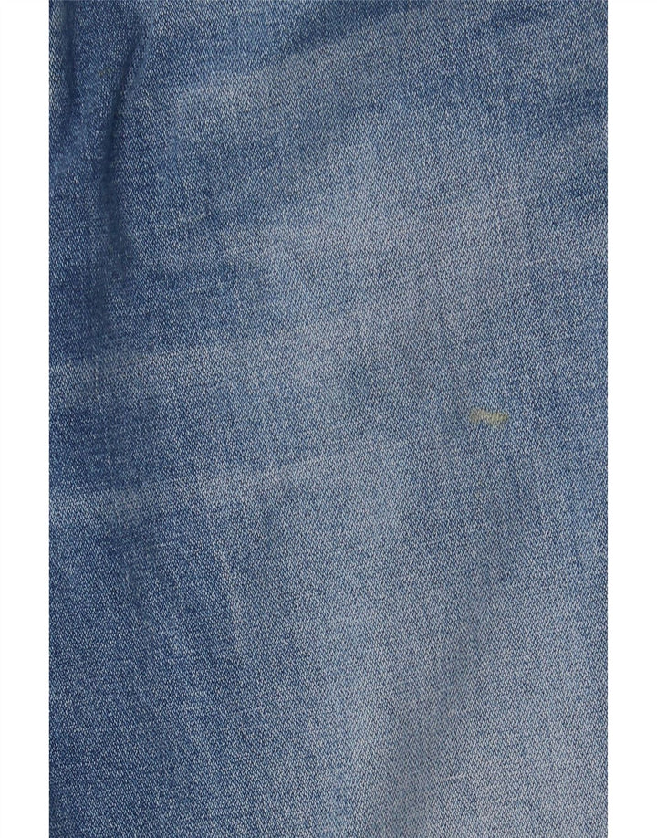 Blugi drepti pentru bărbați Wrangler W33 L32 Bumbac albastru