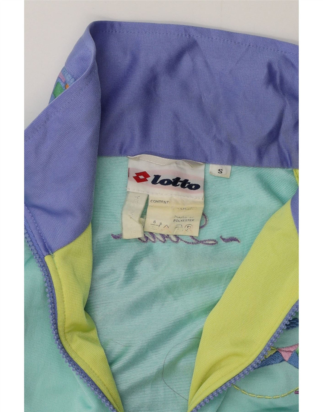 Jachetă de top pentru trening Lotto pentru bărbați, mov, colorat