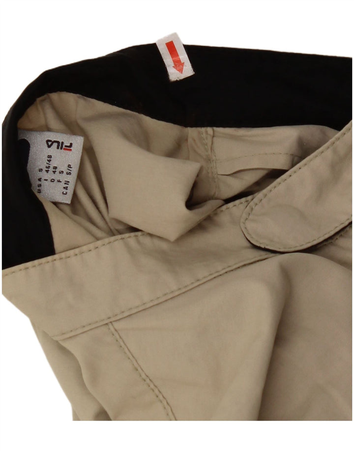 Bomber pentru bărbați FILA UK 36 Small Beige Bumbac