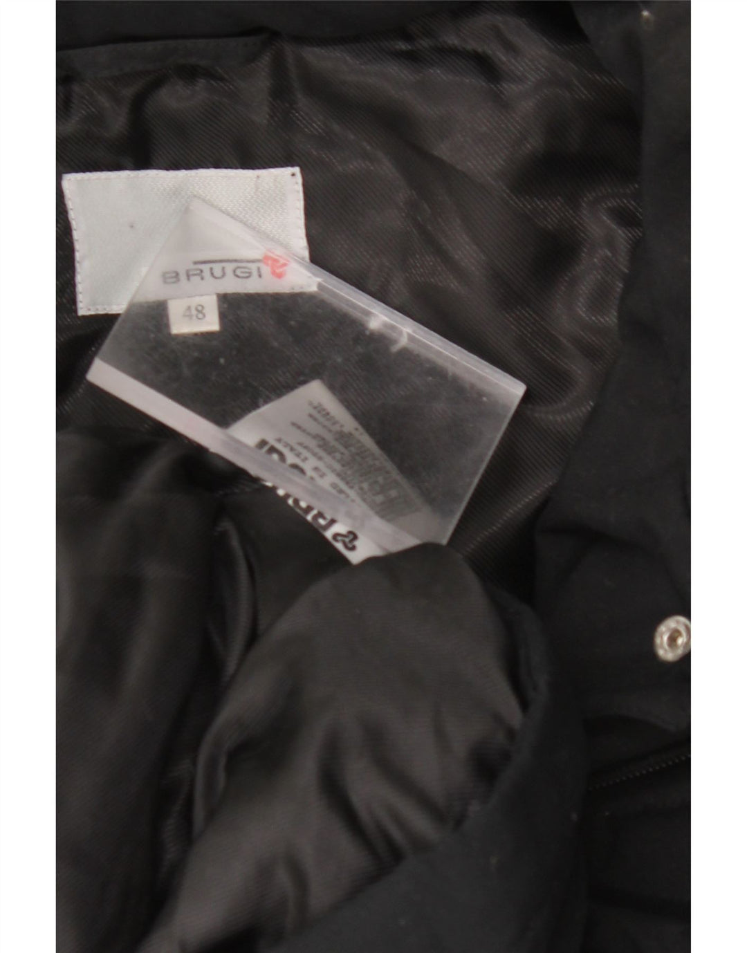 Palton căptușit pentru femei BRUGI IT 48 XL poliester negru