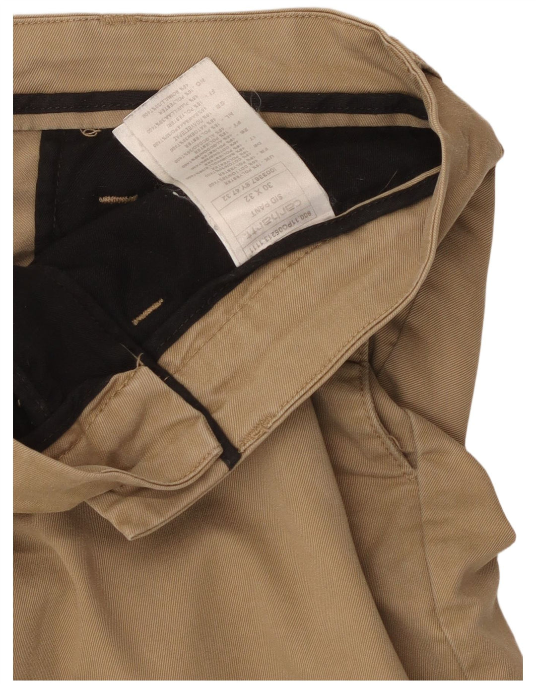 Pantaloni chino slim pentru bărbați Carhartt L30 L32 poliester bej