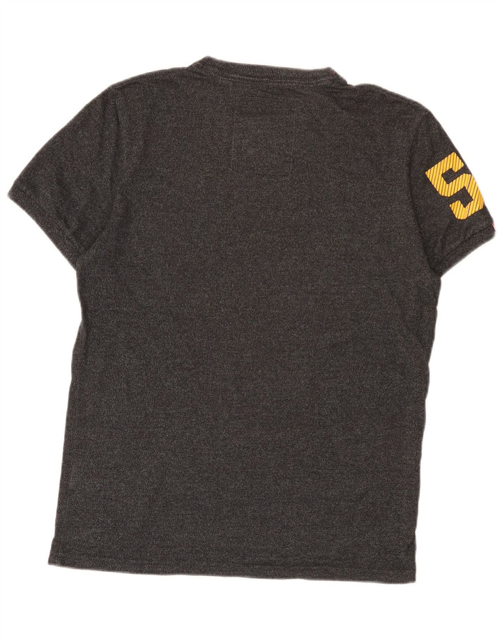 Tricou grafic pentru bărbați Superdry Top mare bumbac gri