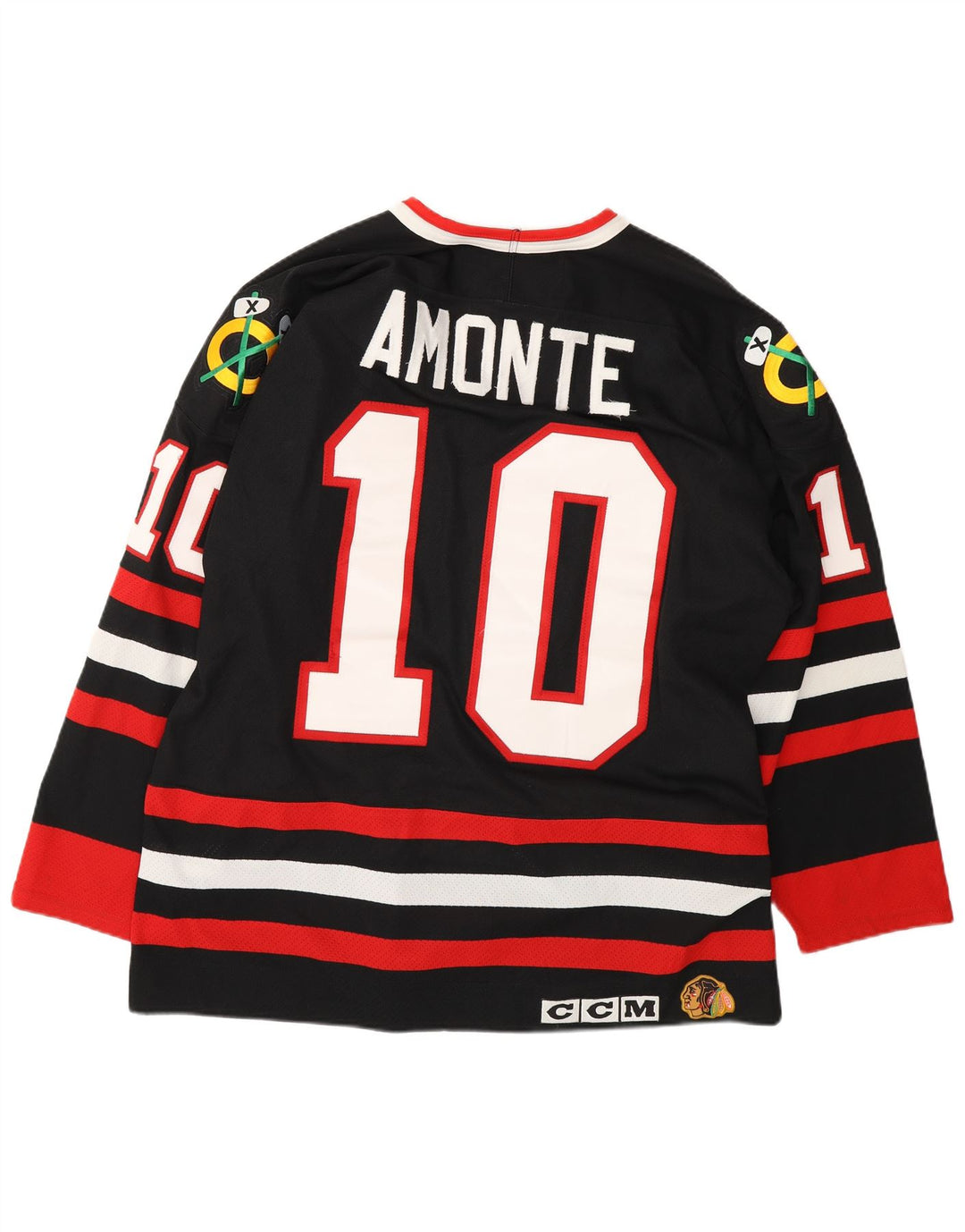 CCM NHL pentru bărbați Chicago Blachawks Tonny Amonte 10 Jersey Top mare negru