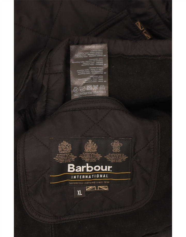 Jachetă matlasată pentru bărbați Barbour UK 42 XL Poliamidă neagră