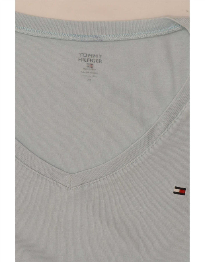 Tricou Tommy Hilfiger pentru femei Top UK 12 Medium Blue