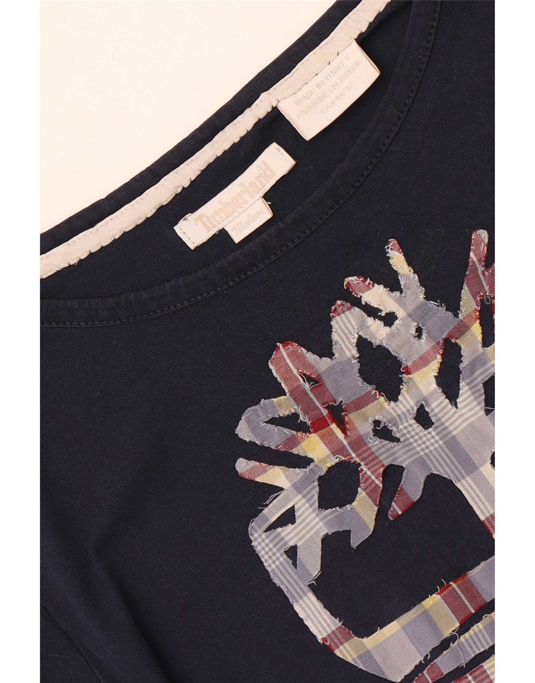 Tricou grafic Timberland pentru femei Top UK 12 Medium Bleumarin